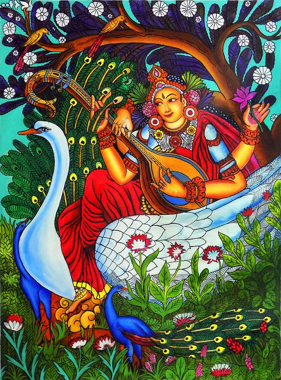 What are some beautiful pictures of Devi Saraswati? - Quora